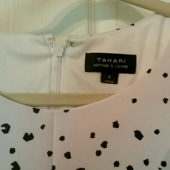 NWOT TAHARI Ombre skuba dress long sleeves - Picture 3 of 5